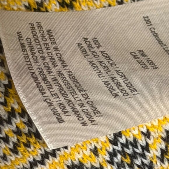 NFL Team Apparel Pittsburgh Steelers  Sweater Sz XL Black/Yellow Acrylic - Picture 5 of 12